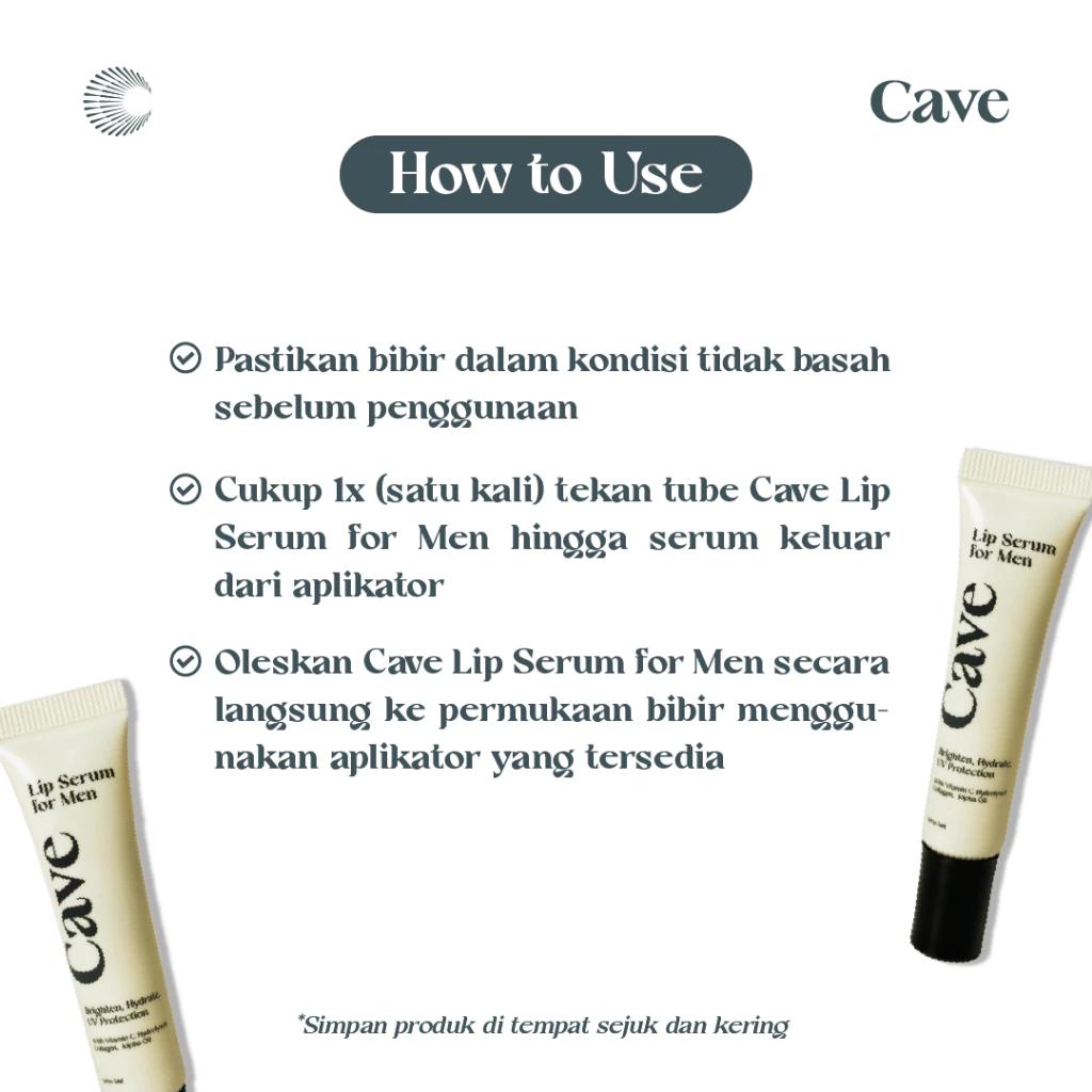 Cave Lip Serum & Natural Hair Powder - The Men's Grooming Duo