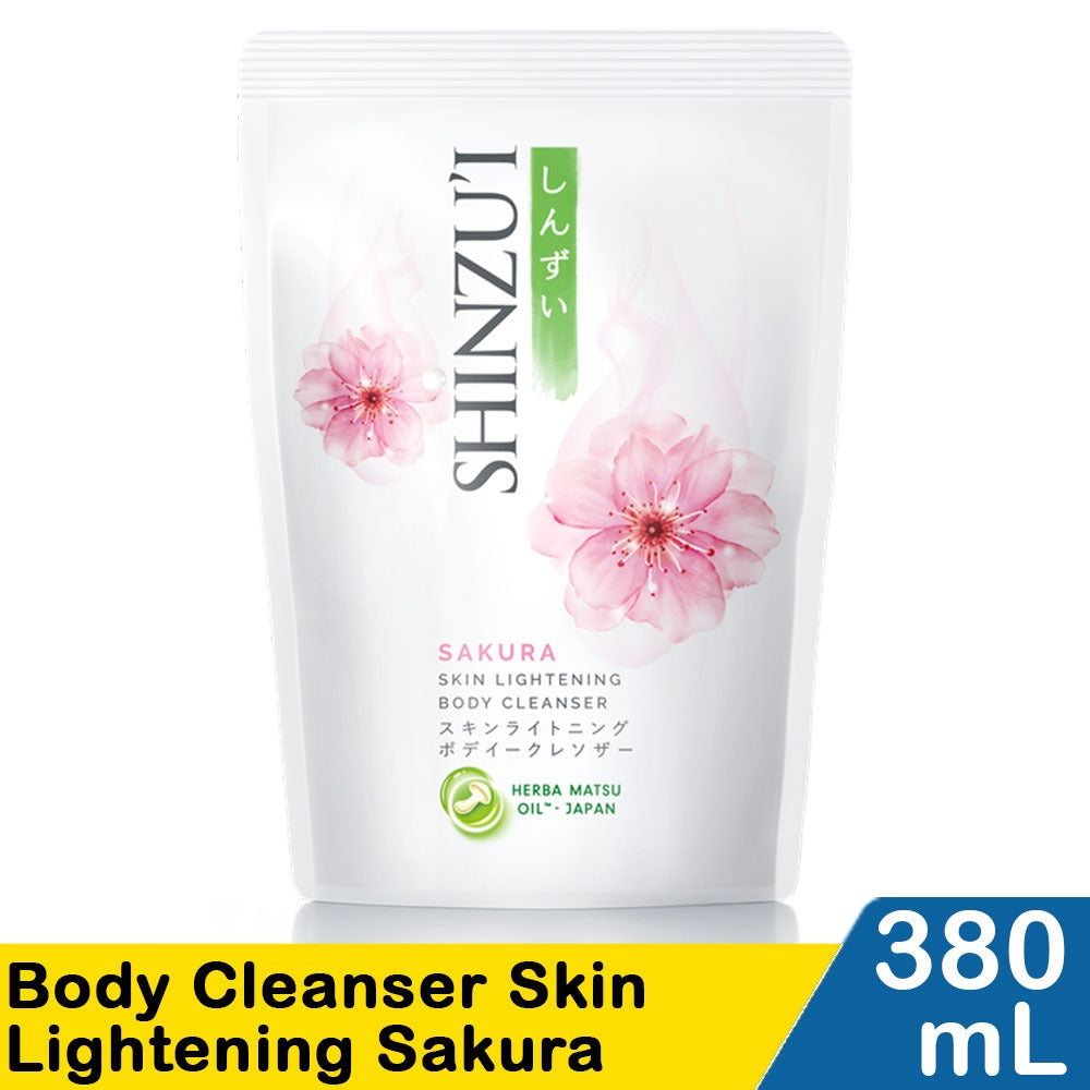 Bundle SALE Sakura Body Cleanser 380ml and Clear Shampoo 160ml