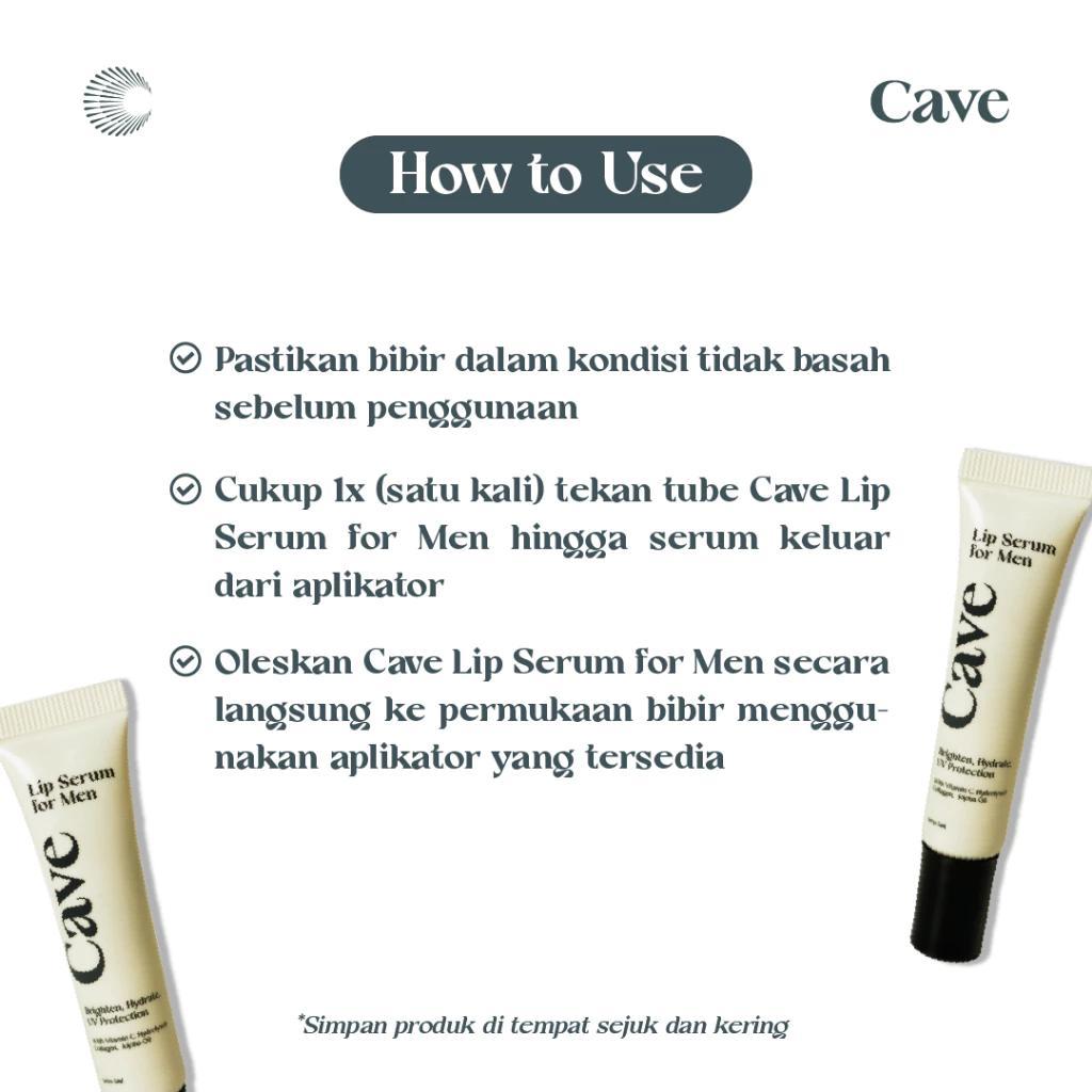 Cave Lip Serum & Natural Hair Powder - The Men's Grooming Duo