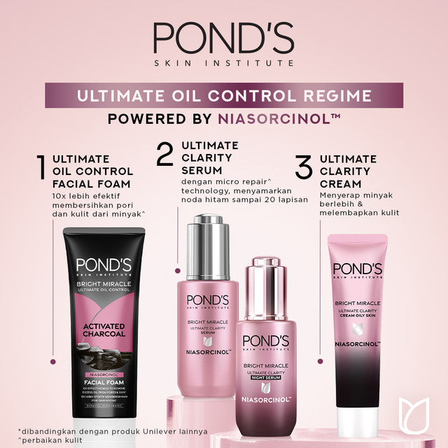 Pond's Bright Miracle Ultimate Oil Control Facial Foam 200G