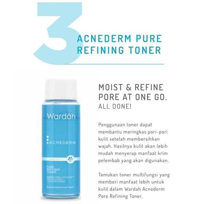 Wardah Acnederm Series - Bye Acne, Hello Clear Skin! Only at Serba Ada