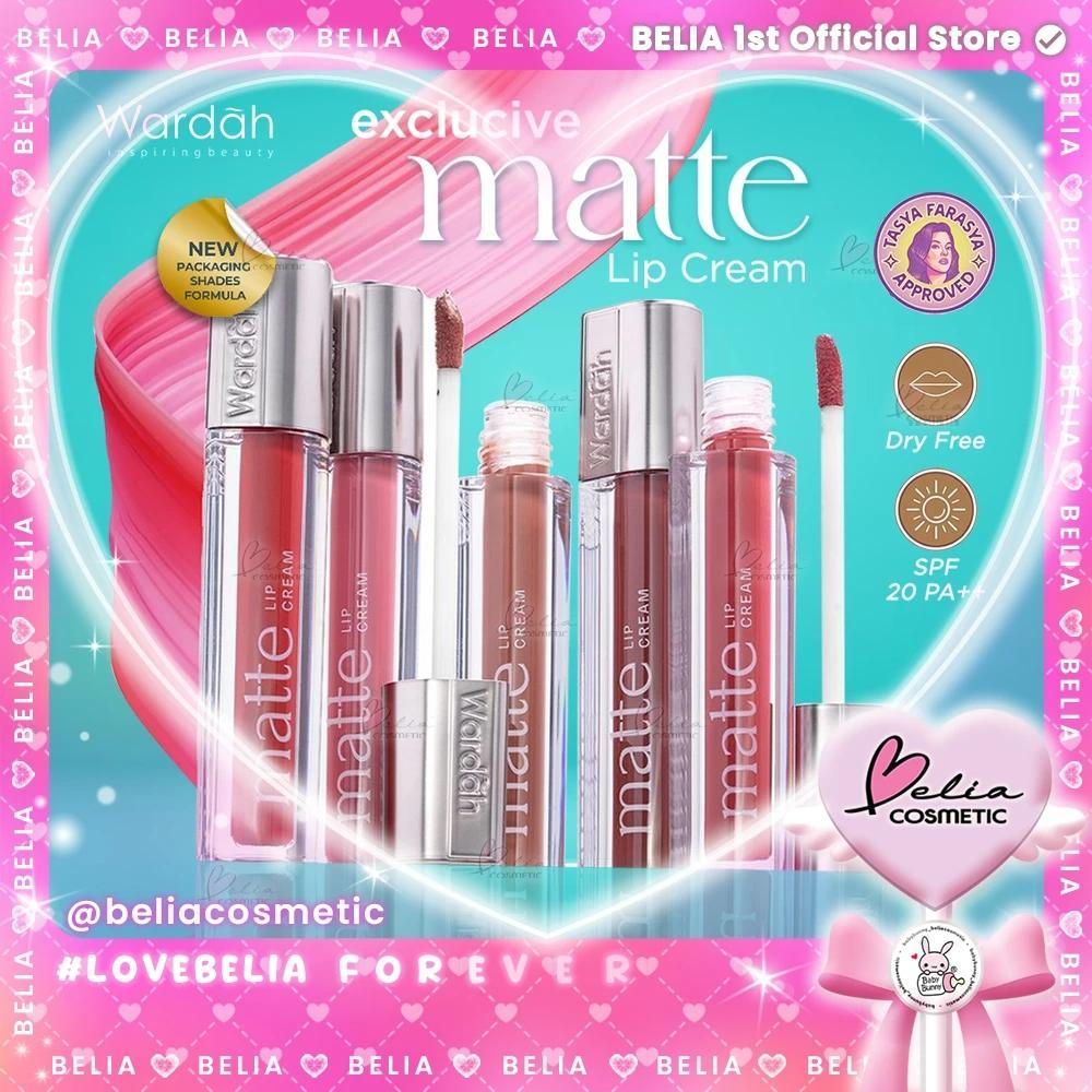 Wardah Matte Lip Cream – Non-Drying, High Pigment, SPF 20 PA++