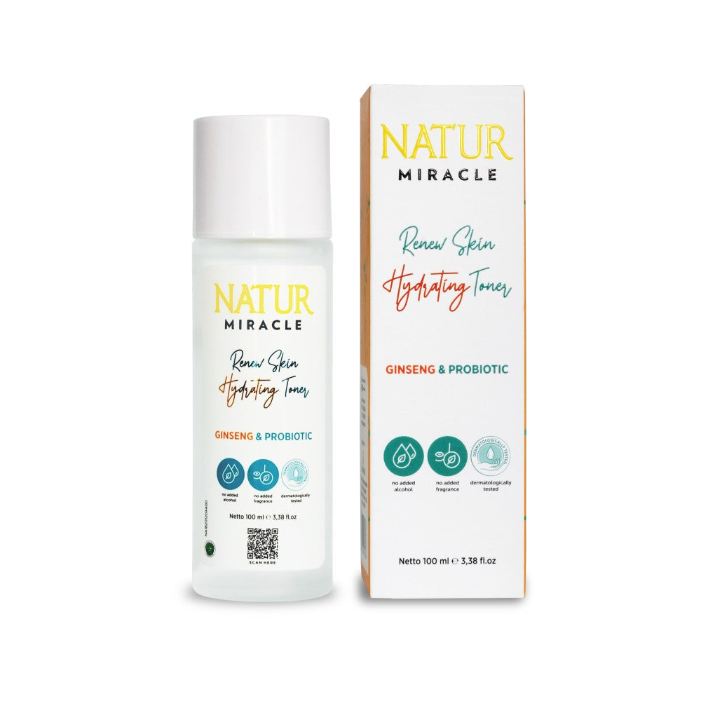 Natur Miracle Renew Skin Hydrating Toner - Toner Mengencangkan Wajah