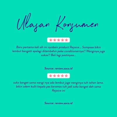 Rejoice Rich Soft & Smooth Shampoo 150ml – Silky Hair, All-Day Fragrance