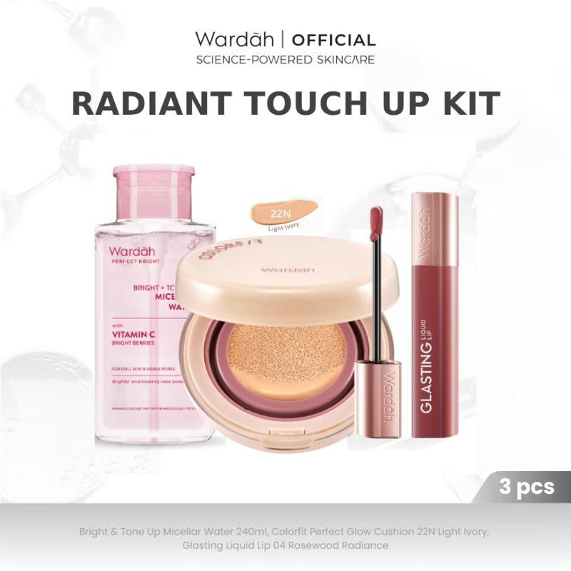 Glow All Out: Wardah Skincare & Makeup Power Set – Best Seller Full Face Essentials for Radiant Skin & Flawless Look