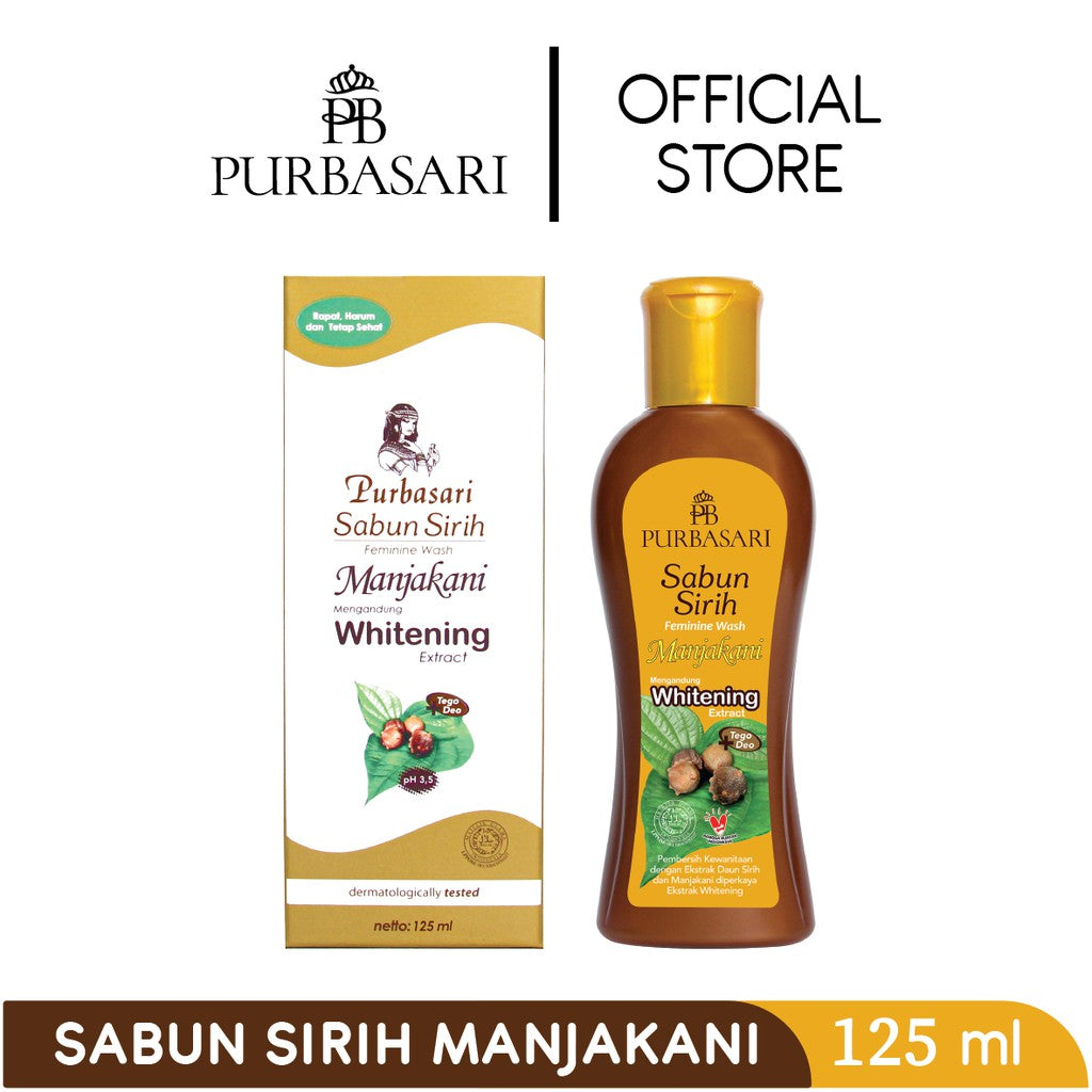 Purbasari Sabun Sirih 125 ml / Perawatan Kewanitaan / Pembersih Miss V
