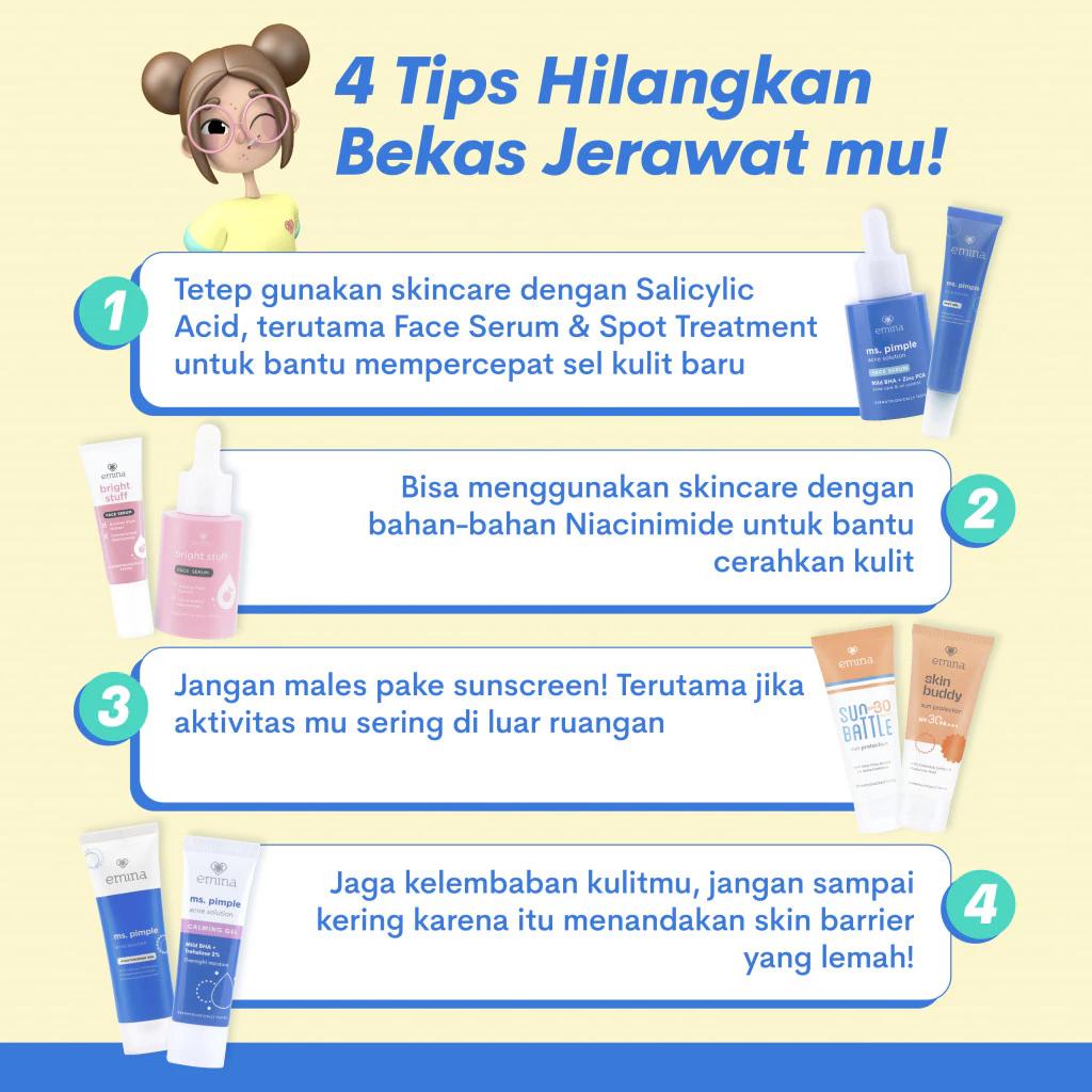 Emina Ms. Pimple Acne Solution Moisturizing Gel 20 mL - Facial Moisturizer Solution to Treat Acne with SPF