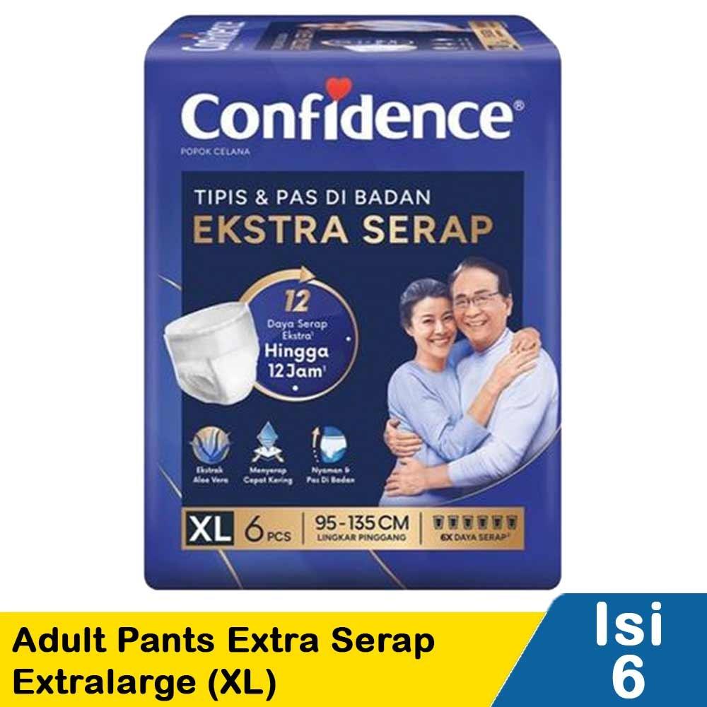 Confidence Adult Pants Extra Absorbent XL 6's – Maximum Protection & Comfort for Active Adults