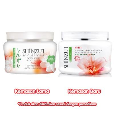 Shinzu’i Skin Lightening Body Scrub – Kirei 200g | Brightening Exfoliator with Herba Matsu Oil | Smooth, Radiant & Even-Toned Skin