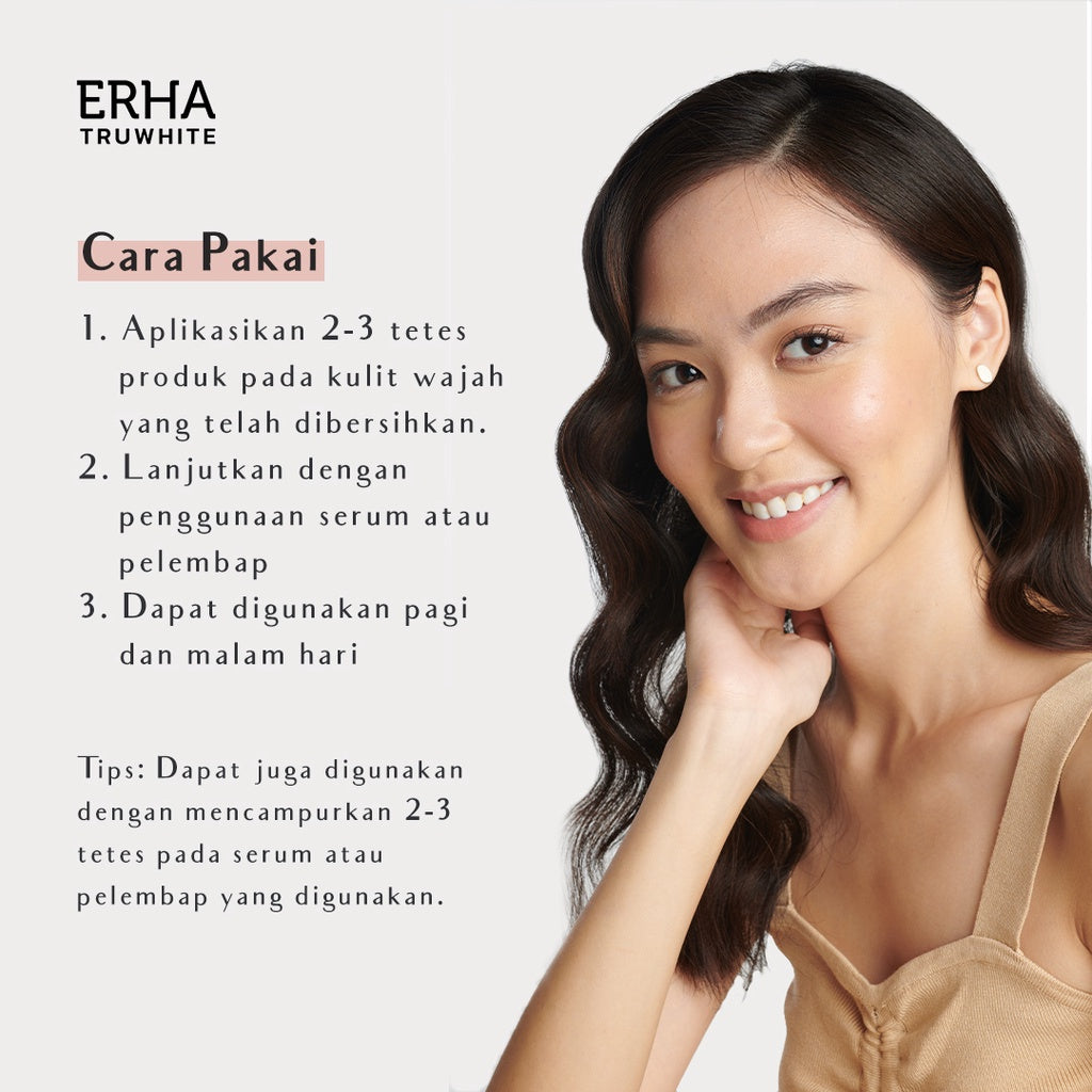 ERHA Bundle Agemazing Bright - Serum 20ml & Booster 15ml - Paket Anti Aging