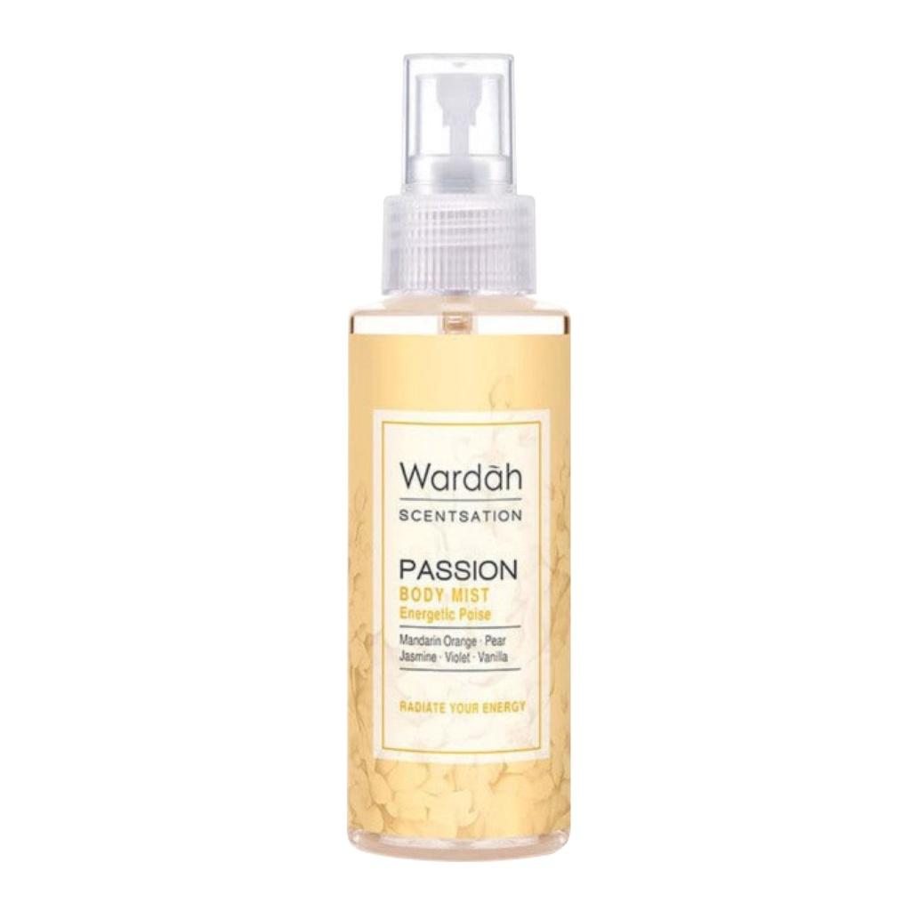 WARDAH Scentsation Body Mist 100ml – Refreshing Everyday Perfume | Long-Lasting Scent BPOM