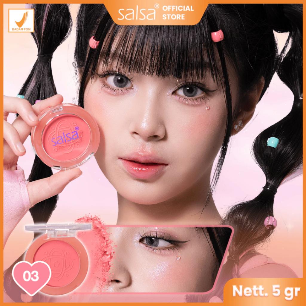 Salsa Milkyway Galaxy Blush 5g – Soft & Shimmery Powder Blush for Natural Glow