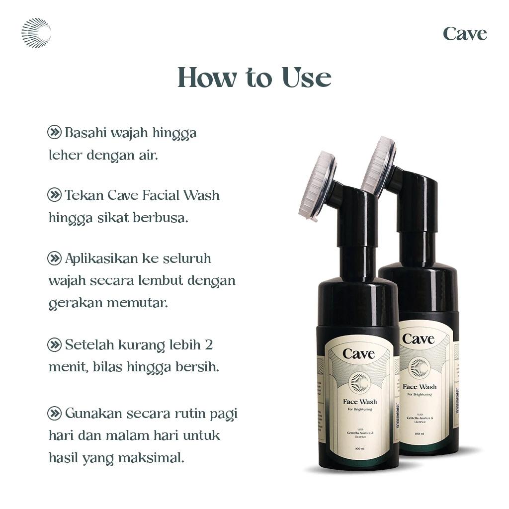 CAVE Face Wash for Brightening – Men’s Cleanser to Hydrate, Nourish & Brighten