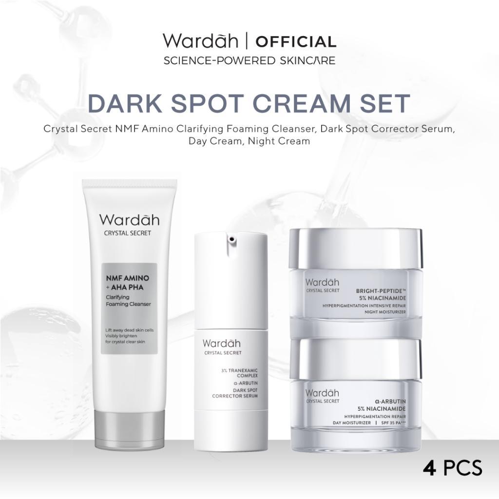 WARDAH Essential Skincare Set | Serum + Moisturizer + Cleanser | Azeclair Acne Control, Vitamin C Healthy Glow, Tranexamic Dark Spot Solution, Pentavitin Hydration | Complete Daily Skincare Routine