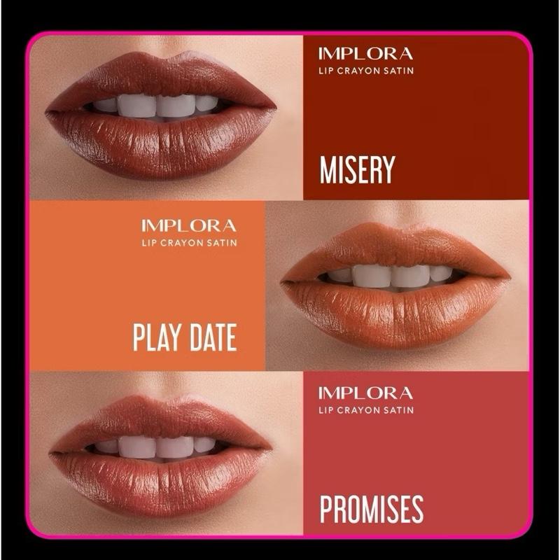 Implora Lush Duo Lips: Velvet & Satin Edition