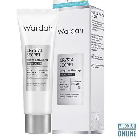 Wardah Crystal Secret Brightening Day Cream 15ml – Glow with Crystal-Clear Radiance