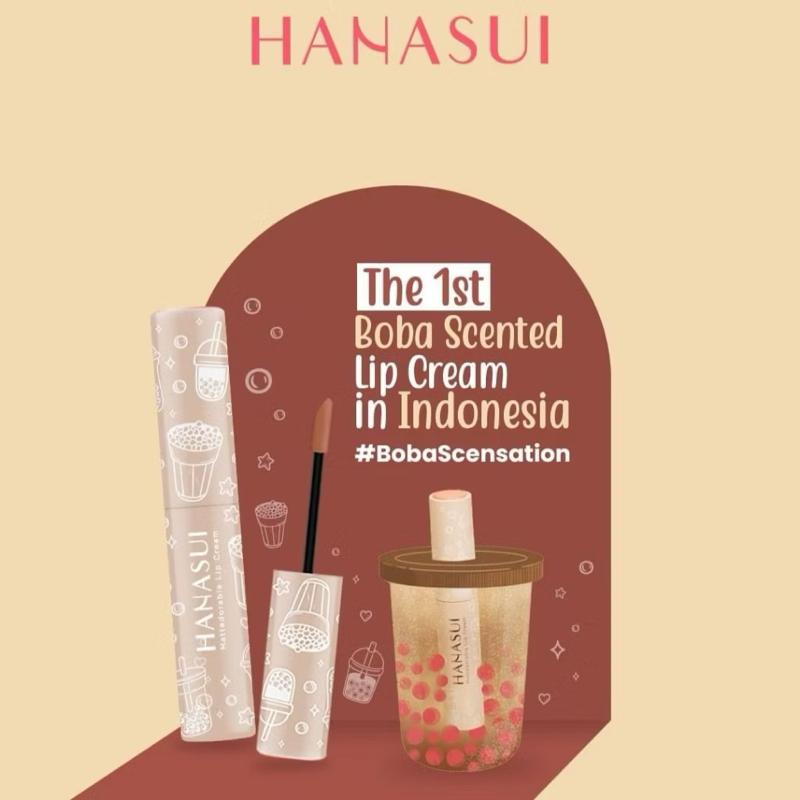 Hanasui Mattedorable Boba Kiss – Lip Cream