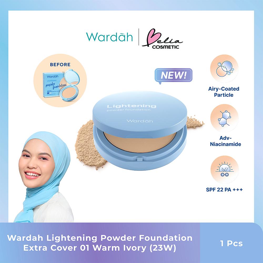 Wardah Everyday Luminous Foundation & Face Powder Set