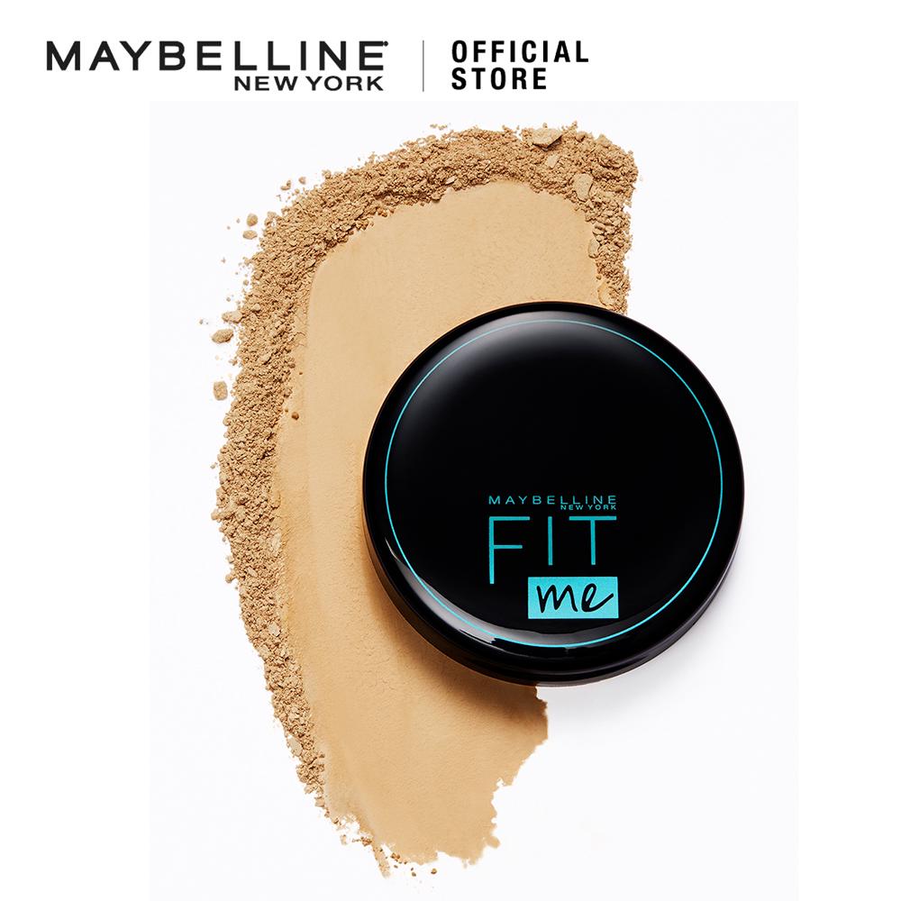 MAYBELLINE The Falsies Lash Lift + Maybelline Fit Me 12-Hour Oil Control Powder Make Up 128