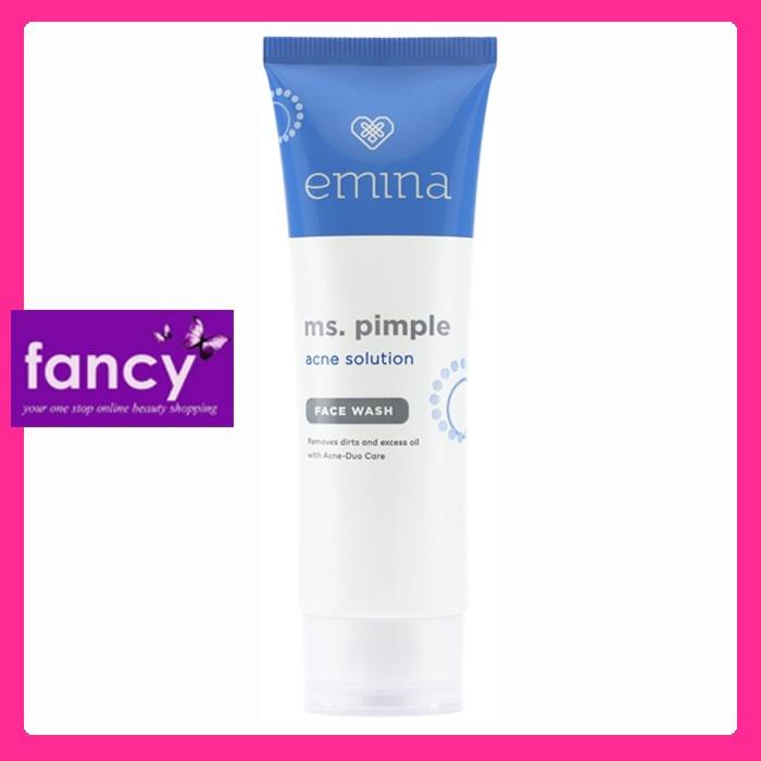 Emina Ms. Pimple Acne Solution Face Wash 50ml – Gentle Cleanser for Acne-Prone Skin