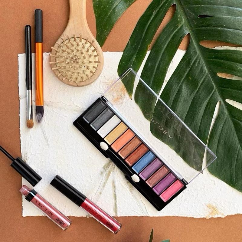 Implora 12-Color Eyeshadow Palette (7669B) - Celestial Glam