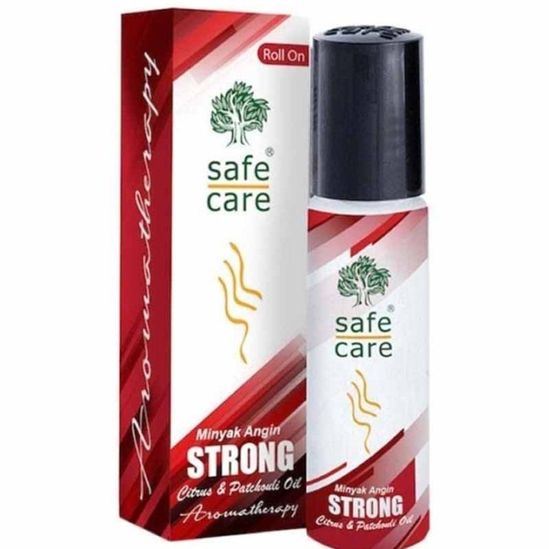Safe Care Aromatherapy Roll On – Refreshing Herbal Oil for Headache, Nausea & Motion Sickness Relief | 10ml