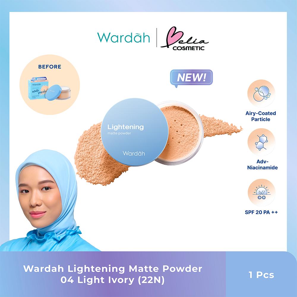 Wardah Lightening Matte Loose Powder 20g – Shine-Free & Soft Finish