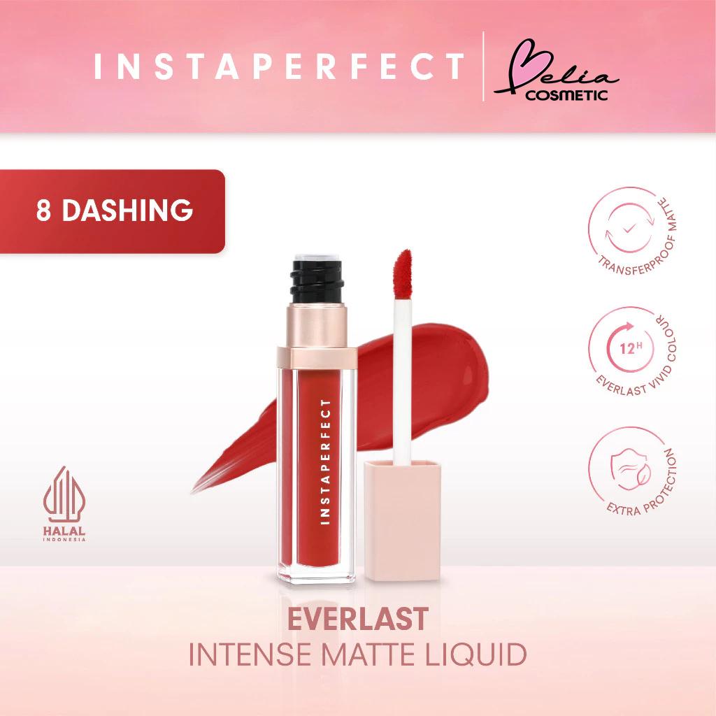 WARDAH Instaperfect Everlast Matte Lip Cream 4.2g – Bold Color | Long-Lasting | BPOM