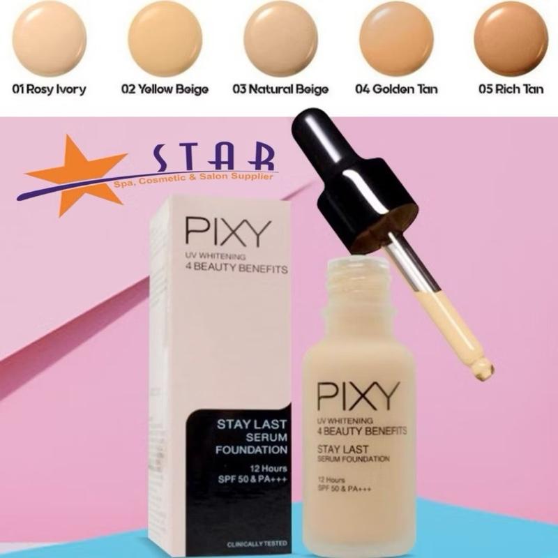 PixyStay 4-in-1 Flawless Serum Foundation | Long-Lasting & Full Coverage