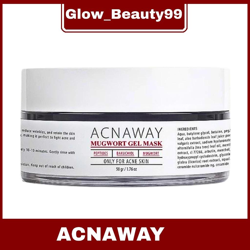 ACNAWAY Mugwort Gel Mask 50g | Soothing & Moisturizing Care for Troubled Skin
