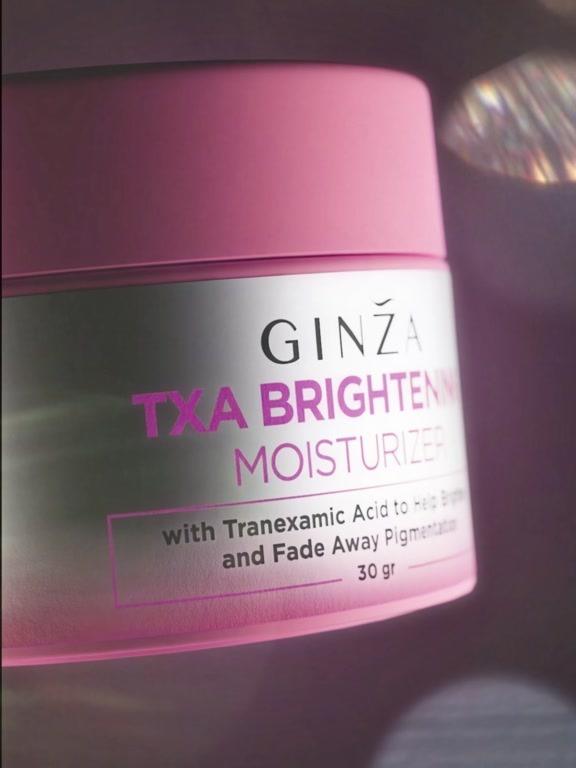 Ginza TXA Brightening Moisturizer 30g | Fade Dark Spots & Brighten Skin with Tranexamic Acid