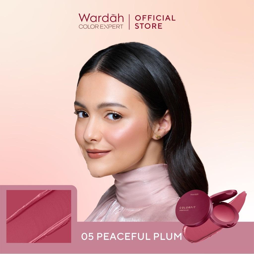 WARDAH Colorfit Cream Blush Make Up – Lightweight Creamy Liquid Blush for Natural Glow & Long-Lasting Flush