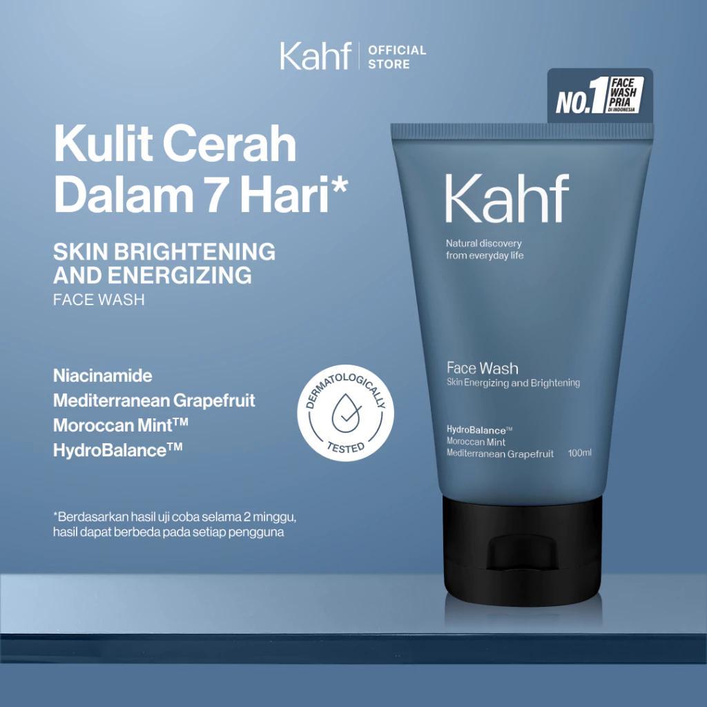 Twin Pack Power: Kahf Skin Energizing and Brightening Face Wash