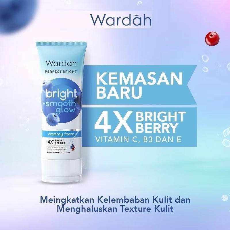 Wardah GlowBurst Brightening Foam ~ Smooth and Brighten