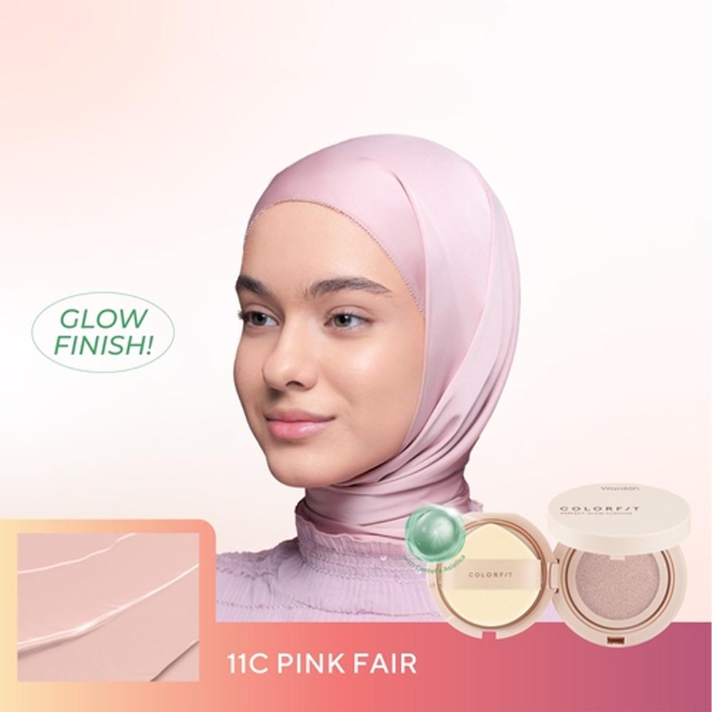 WARDAH Colorfit Perfect Glow Cushion – 12H Wear | Dewy Finish | SPF 33 PA