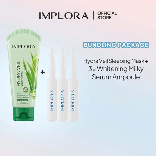 Implora Hydra Veil Sleeping Mask – Deep Hydration Overnight for Smooth, Glowing, Plump, and Fresh Skin