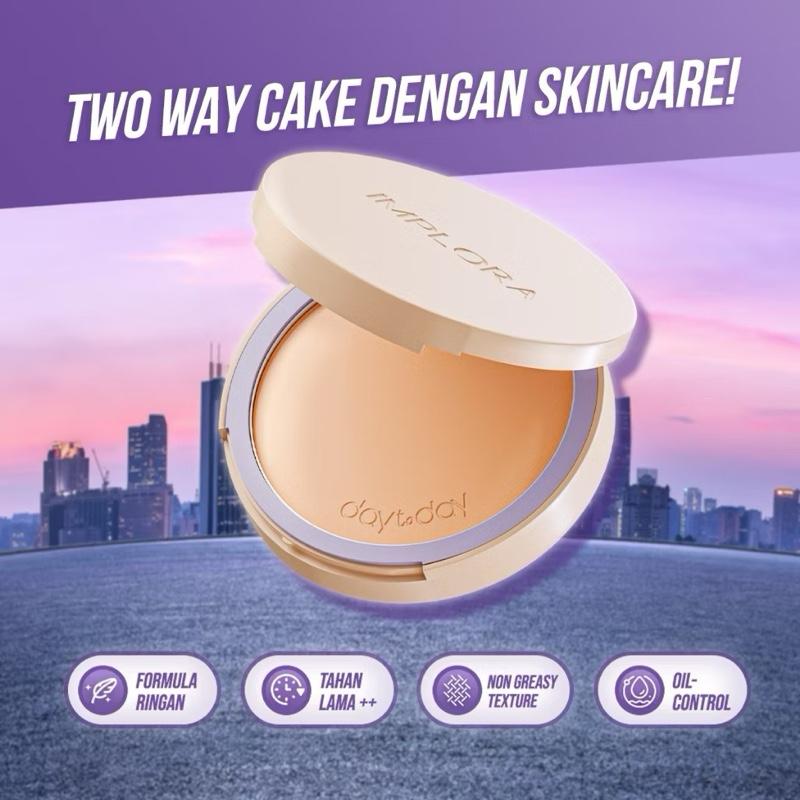 Implora GlowVeil Duo Matte Compact ~ Your Everyday Skin-Perfecting Powder