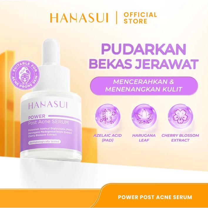 HANASUI Serum Gold Whitening Vitamin C Collagen Anti Acne BPOM for Radiant Skin Care