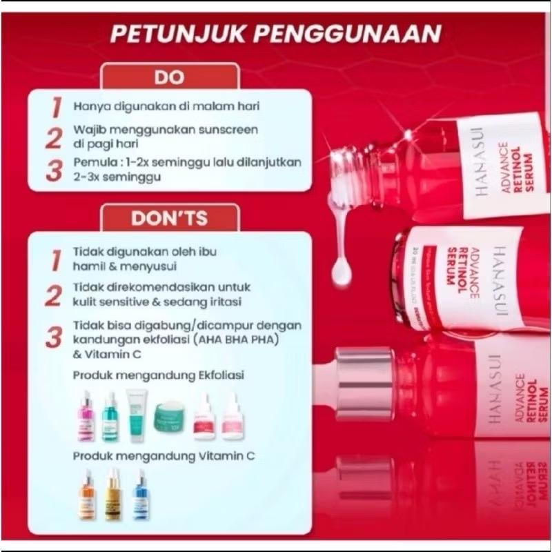 Hanasui Advanced Retinol Serum 20ml - GlowNova