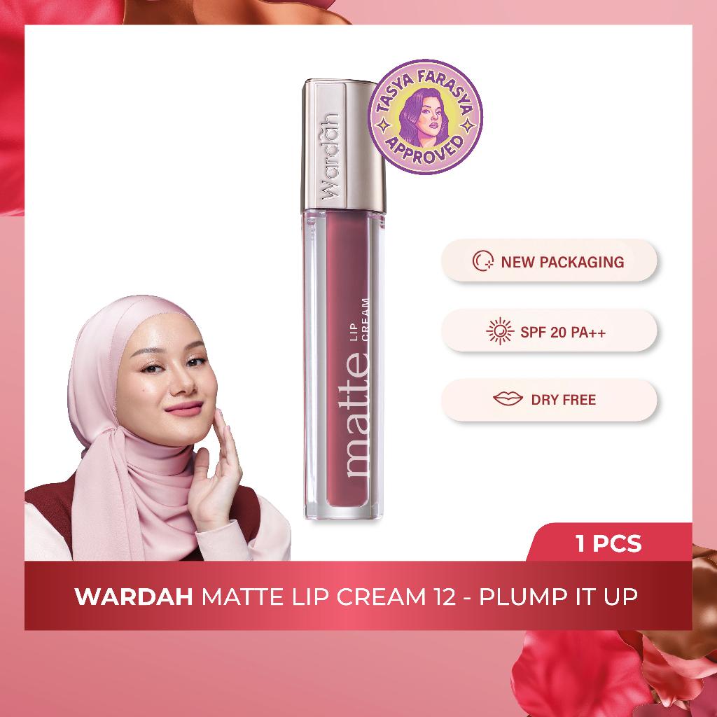 WARDAH Lip Cream - Matte, Moist, & Protected - Only at Serba Ada!