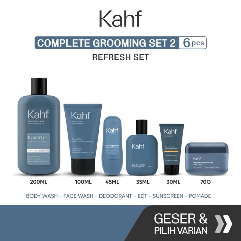 Kahf Daily Power Grooming Kit 2 – Full Essential Set for Men
