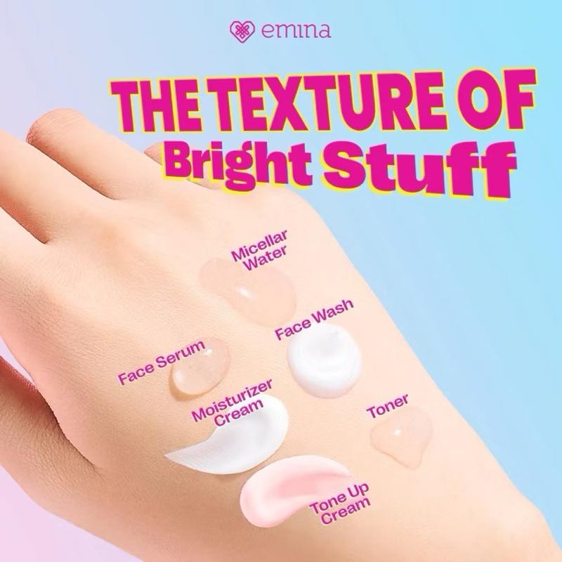 "Glow & Go Boss Bundle” — Emina Bright Stuff + Sunscreen + FREE Labubu!