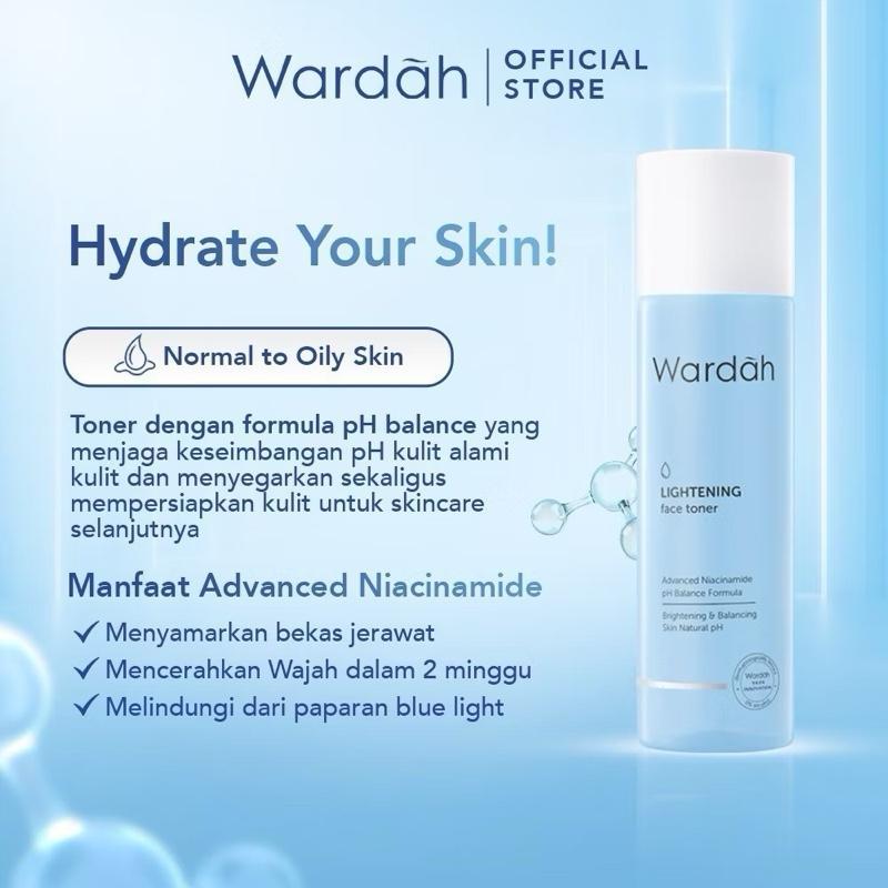 GlowMist by Wardah – Lightening Face Toner 125ml