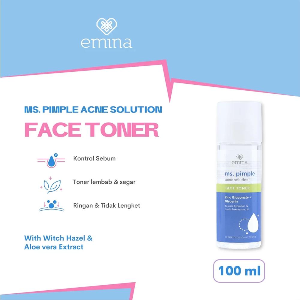 Emina Ms. Pimple Acne Solution Toner | Hydrating Toner for Acne-Prone Skin