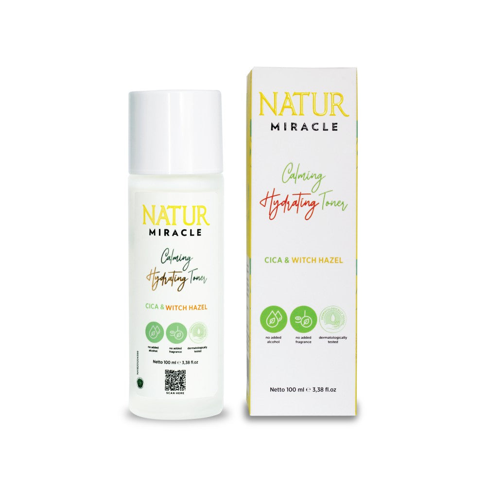 Natur Miracle Calming Hydrating Toner - Toner Melembabkan Wajah