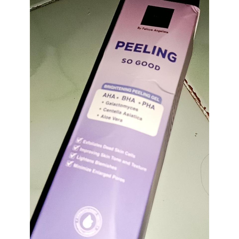 SCARLETT Whitening Peeling So Good Brightening Peeling Gel Scrub with 2% PHA Galactomyces Centella Asiatica & Aloe Vera for Enhanced Skin Brightness