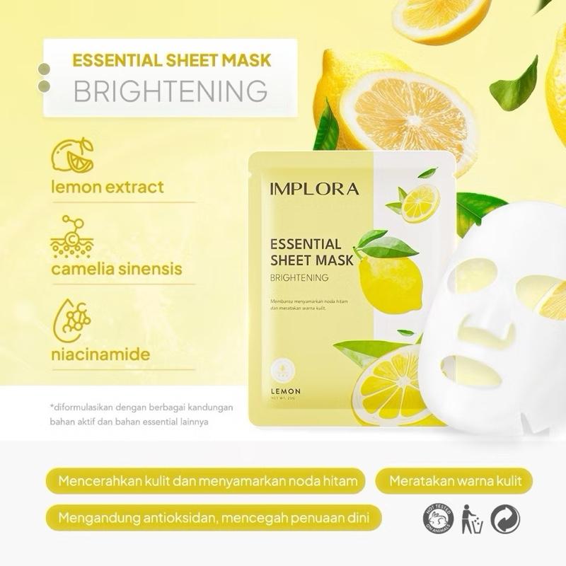 Implora GlowBloom Hydrating Sheet Mask