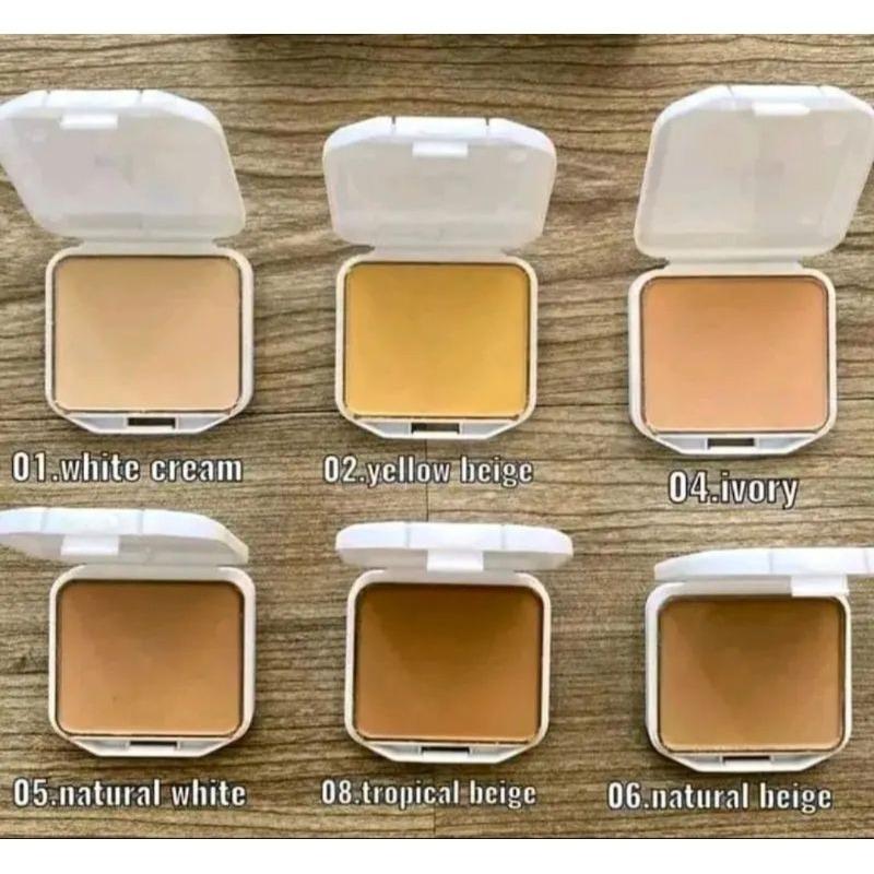 Pixy Two Way Cake Perfect Fit Refill Natural White 12.2g | Smooth Matte Finish for Bright Skin