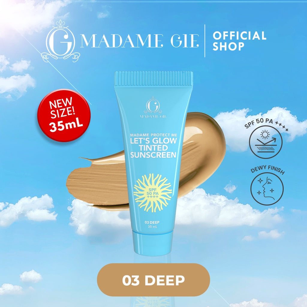 Madame Gie Madame Protect Me Let's Glow Tinted Sunscreen SPF 50 PA ++++