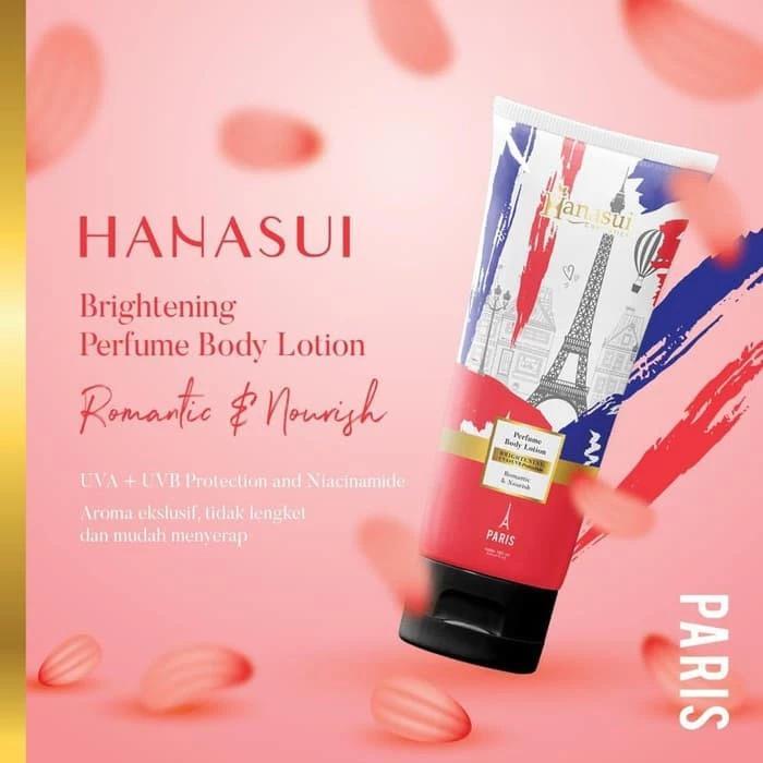 HANASUI Perfumed Body Lotion – 180ml | World-Inspired Scents (Paris/Sydney/Tokyo)